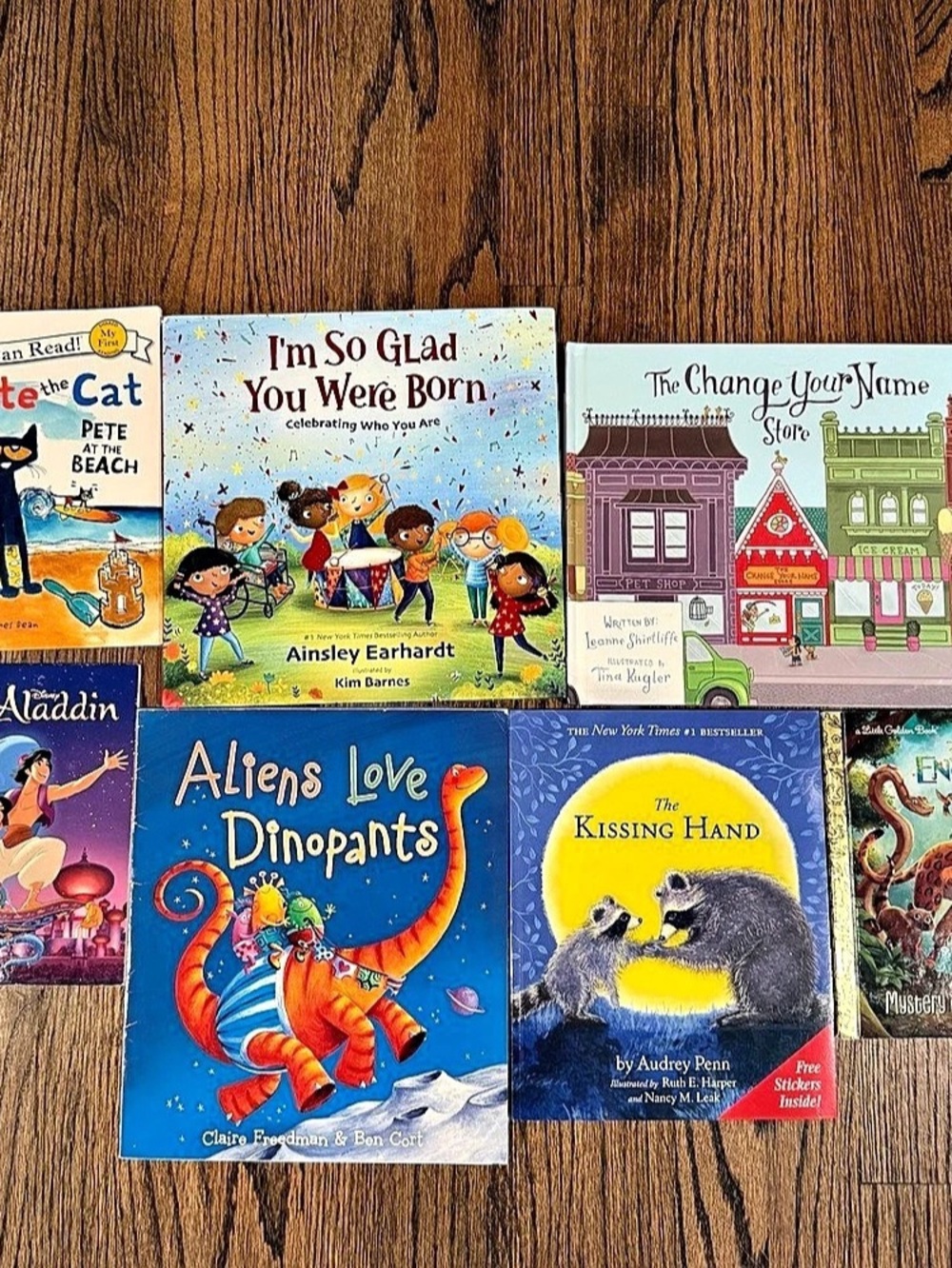 Children's Picture Book Lot Multicolor